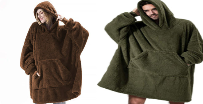 Hoodie Sweatshirt with Big Pocket Tops Sweater Comfortable Loose