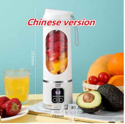 High-End USB Rechargeable Ice-Crushing Blender - Portable Juicer