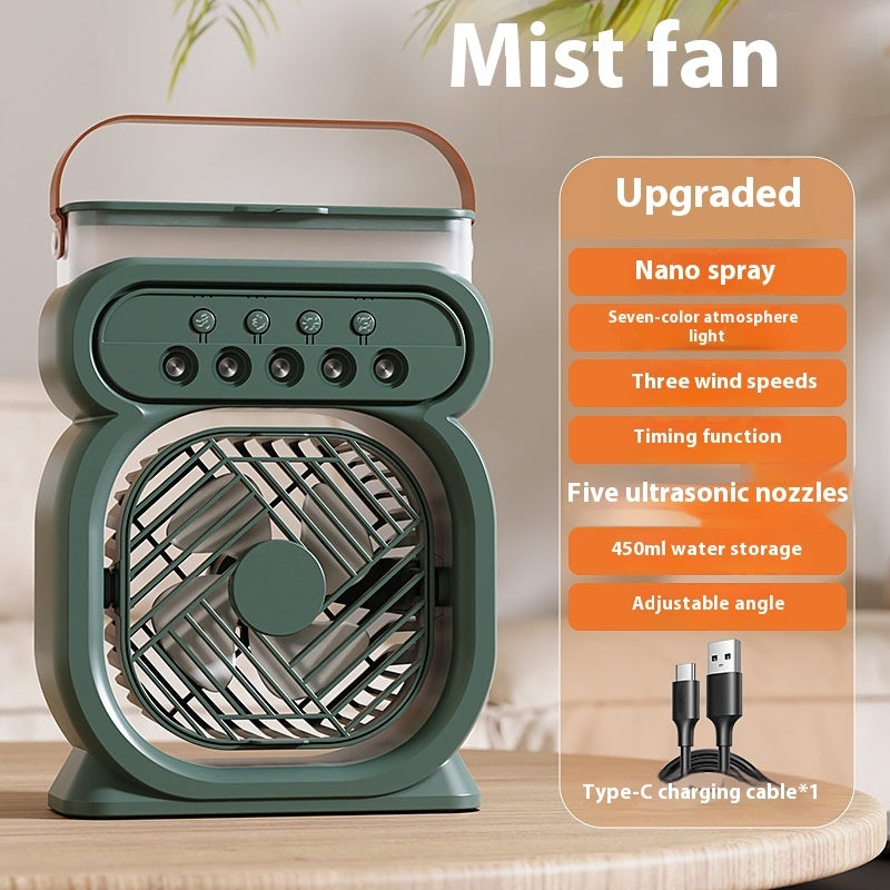 3-in-1 Portable Evaporative Air Conditioner - Mini Air Cooler Fan