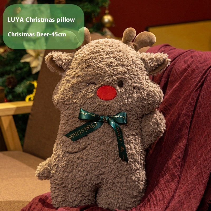 Christmas Plush Pillow Tree Decorative Gift Doll | Xmas Holiday Decor