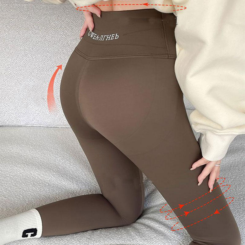 Fleece Thickened Leggings Winter-20 to 5 Shark Pants for Women High