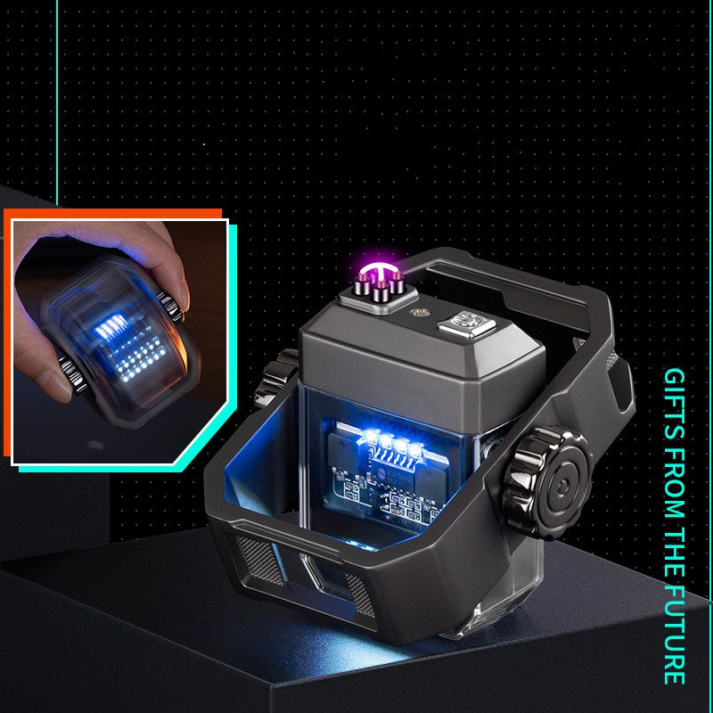 Double Arc Pulse Lighter - Windproof Outdoor Plasma Lighter