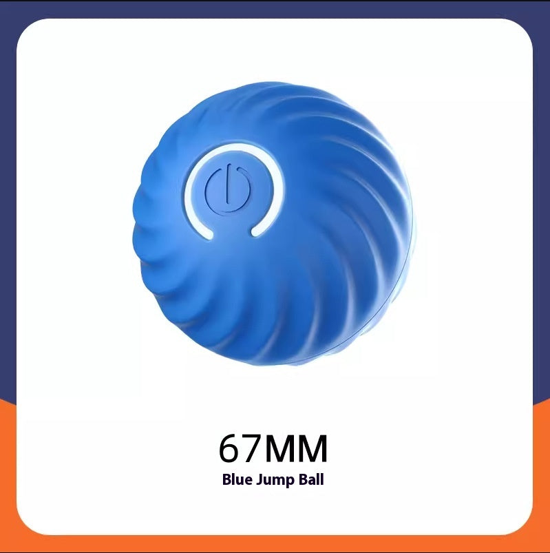 Bite Resistant Rubber Dog Ball - Bouncy Chew Toy for Aggressive Chewers