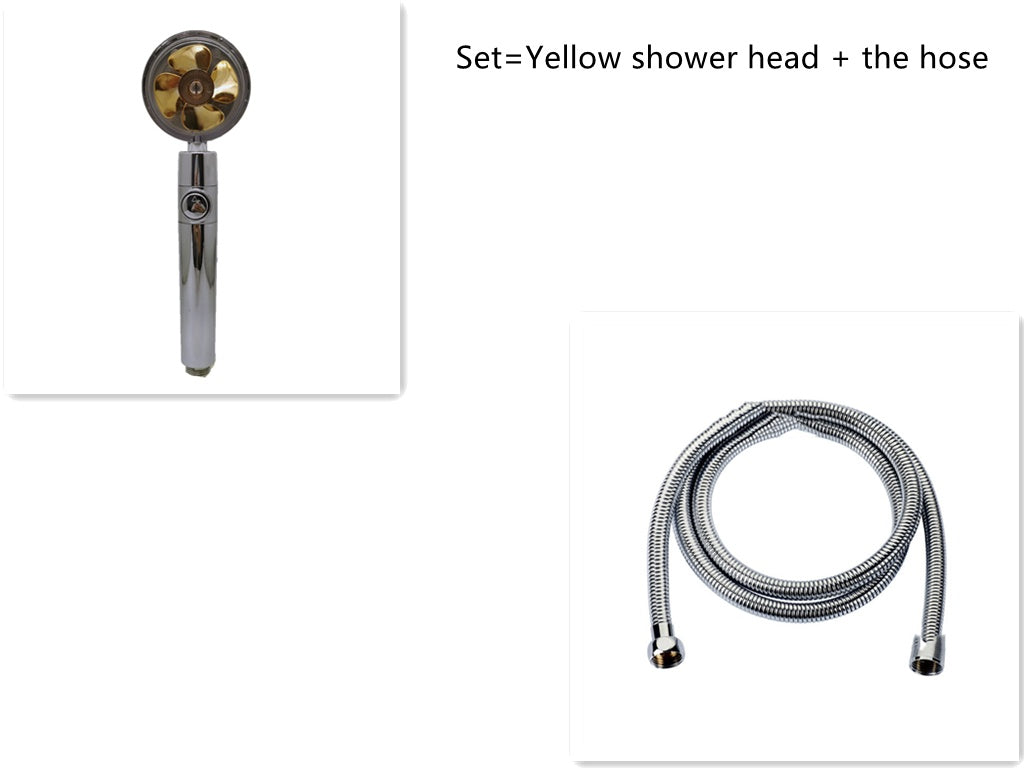 360° Rotating Water Saving Shower Head - High Pressure Rain Spray Nozzle