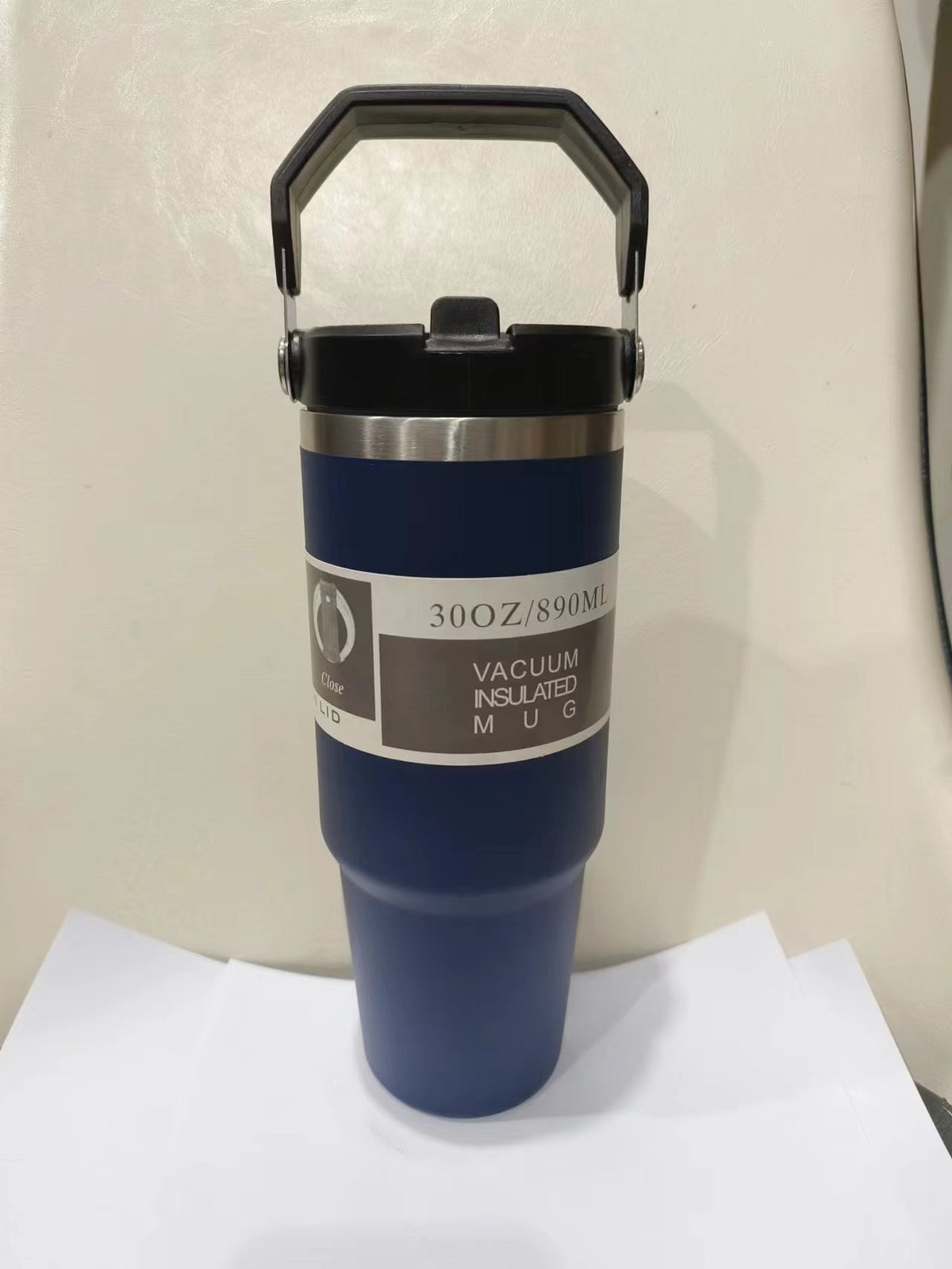 Portable Stainless Steel Car Travel Cup - Insulated Tumbler