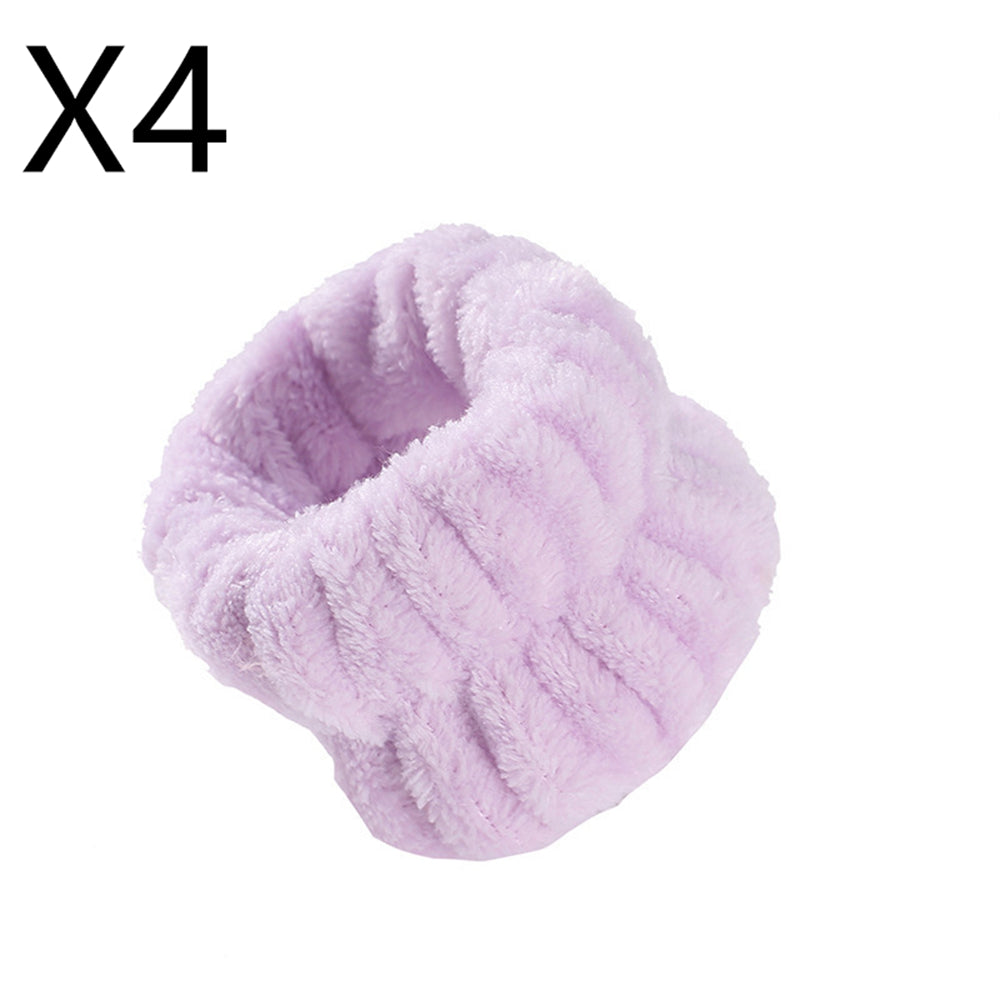 Microfiber Wrist Wash Bands - Absorbent Face Washing Wristbands to Prevent Drips