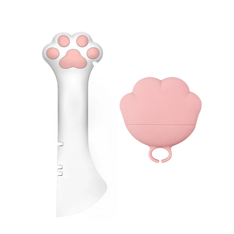 Pet Food Can Spoon & Lid Set - Multifunction Wet Food Scoop and Can Cover