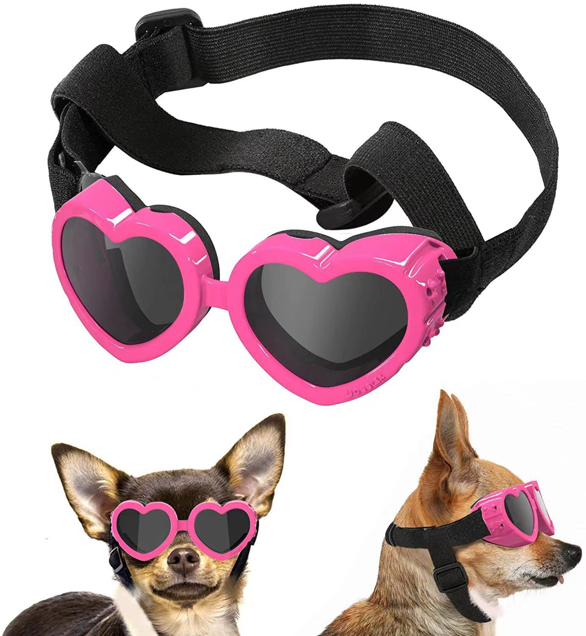 Windproof Dog Goggles - UV Eye Protection Sunglasses for Dogs