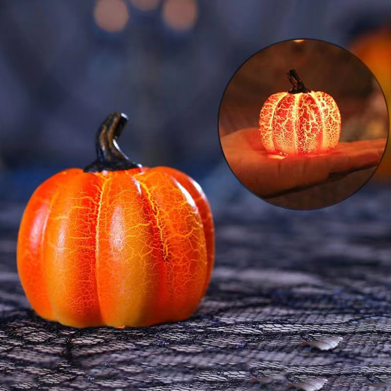 Halloween LED Pumpkin Candle Lantern