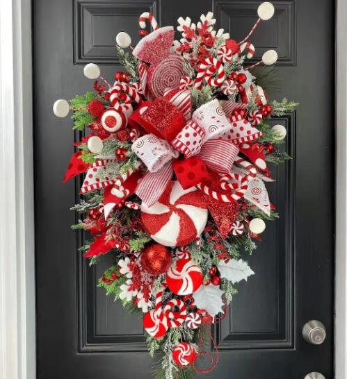 Christmas Door Hanging Wall Decoration | Xmas Holiday Decor