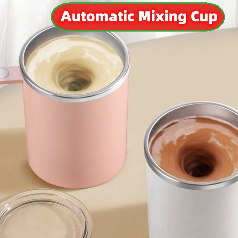 Portable Smart Magnetic Self-Mixing Mug - Automatic Stirring Cup