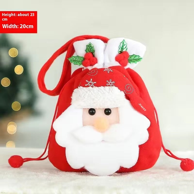 Christmas Children Gift Bag Eve Candy Packaging | Xmas Holiday Decor
