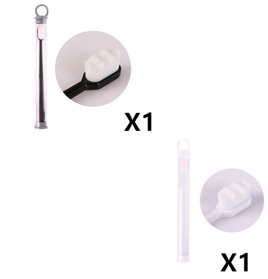 Ultra-Fine Super Soft Bristle Toothbrush - Gentle Gum Care