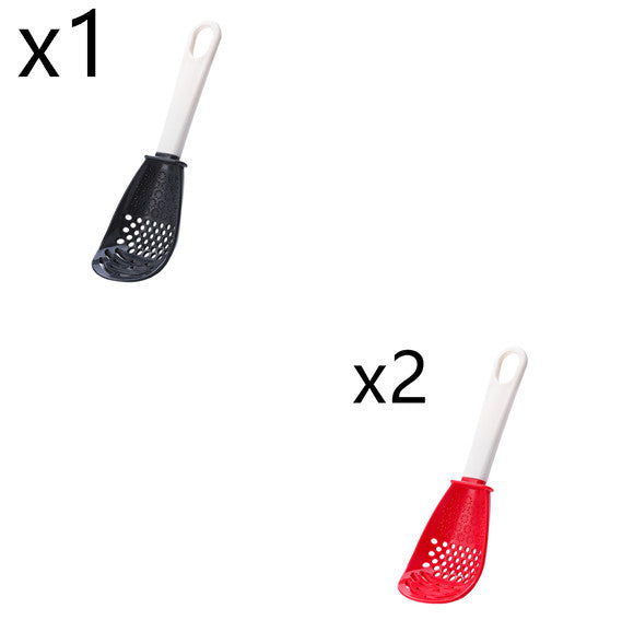 Multifunctional Slotted Spoon & Grinder - Kitchen Utensil