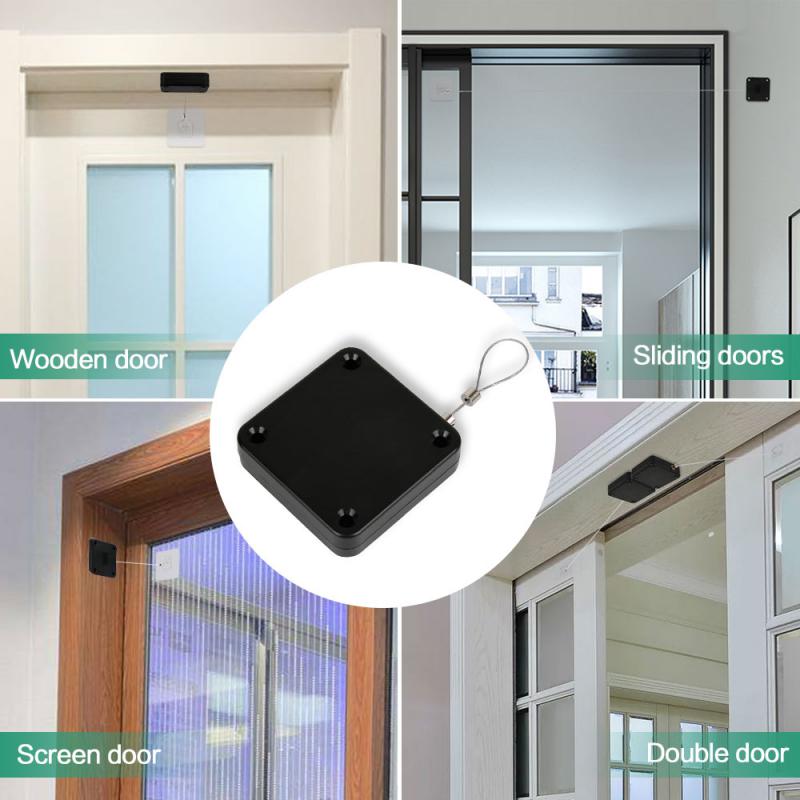 Small Size Electric Automatic Sensor Door Closer Punch-free Adjustable