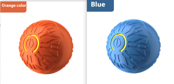 Automatic Jumping Dog Ball - Light-Up Interactive Bouncing Toy for Dogs