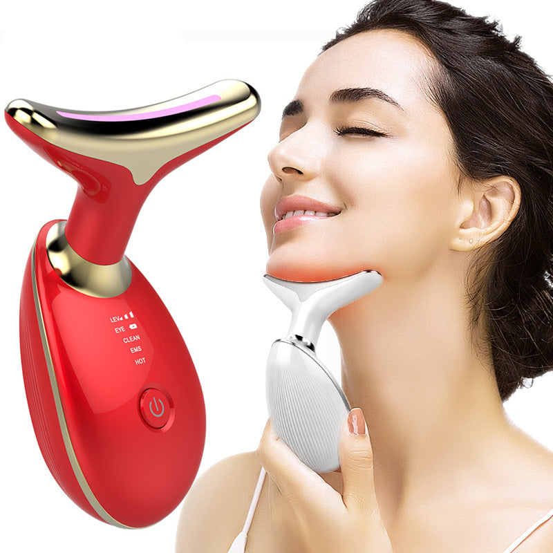 Thermal Neck Lifting and Tighten Massager Electric Microcurrent