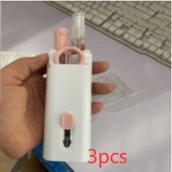 Keyboard and Earbud Cleaning Kit with Retractable Brush