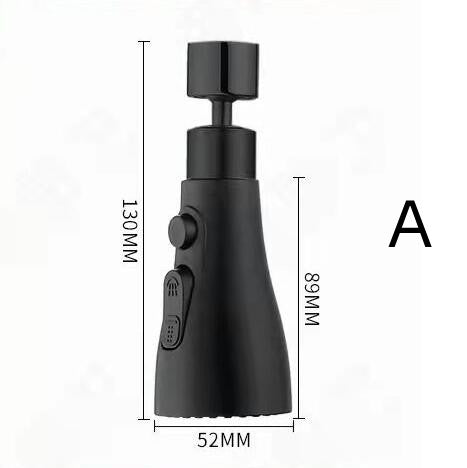 Universal Pressurized Anti-Splash Faucet Sprayer - Tap Extender