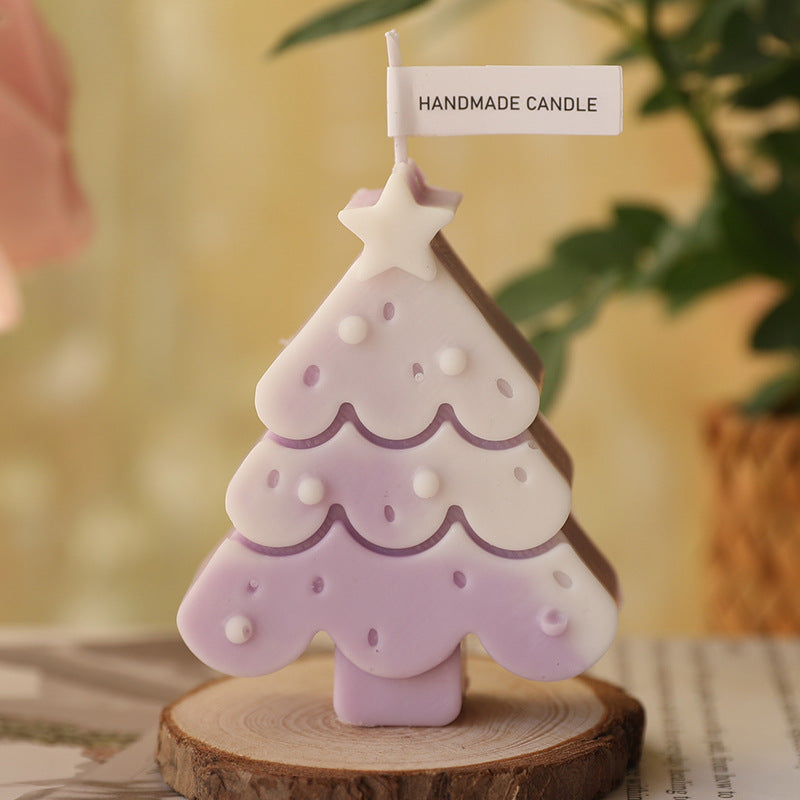 Christmas Creative Tree Atmosphere Fragrant Candles | Xmas Holiday Decor