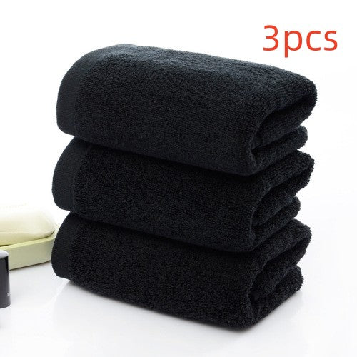 21 Strands of Black Cotton Towels