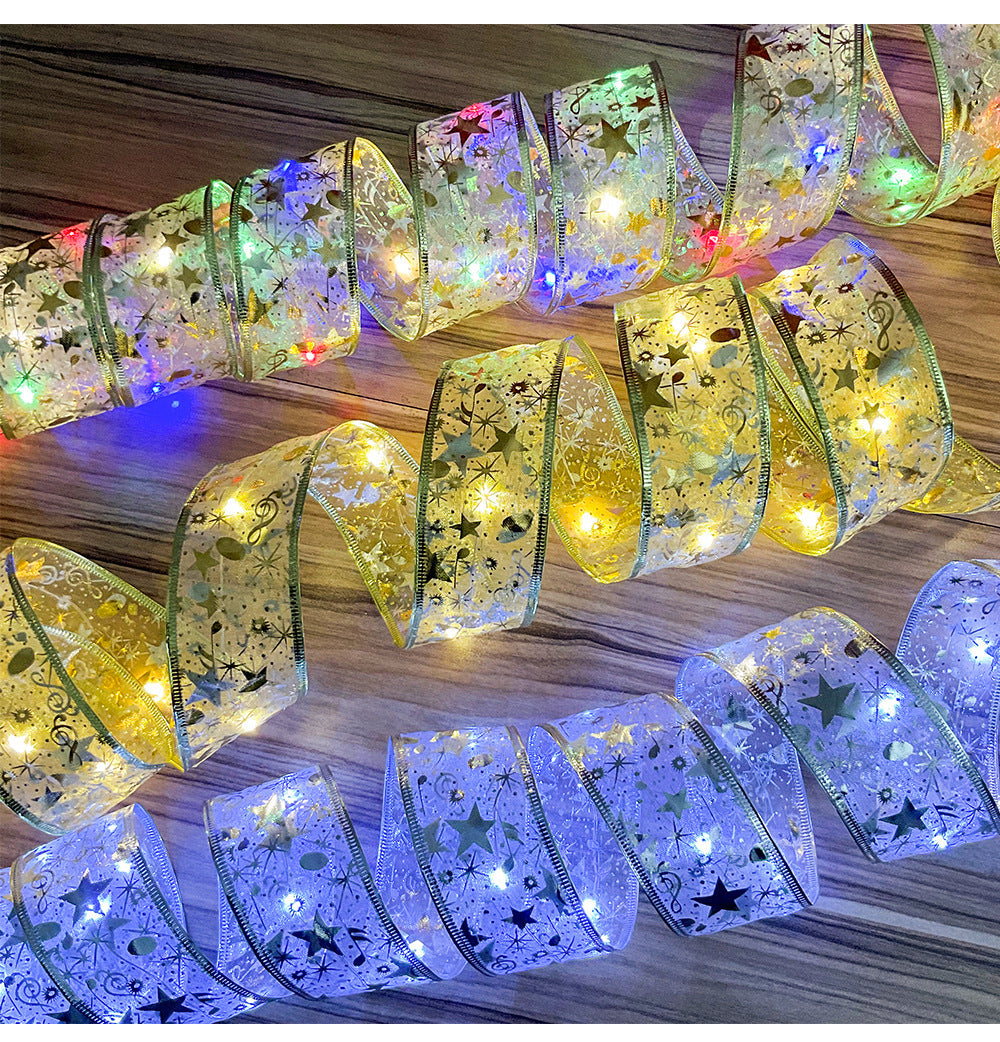 Christmas LED Silk Light Tree Holiday Decorative String | Xmas Holiday Decor