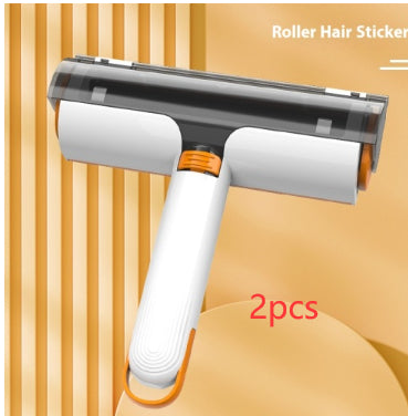 2-in-1 Reusable Pet Hair Remover Roller - Washable Lint Brush for Sofa & Clothes