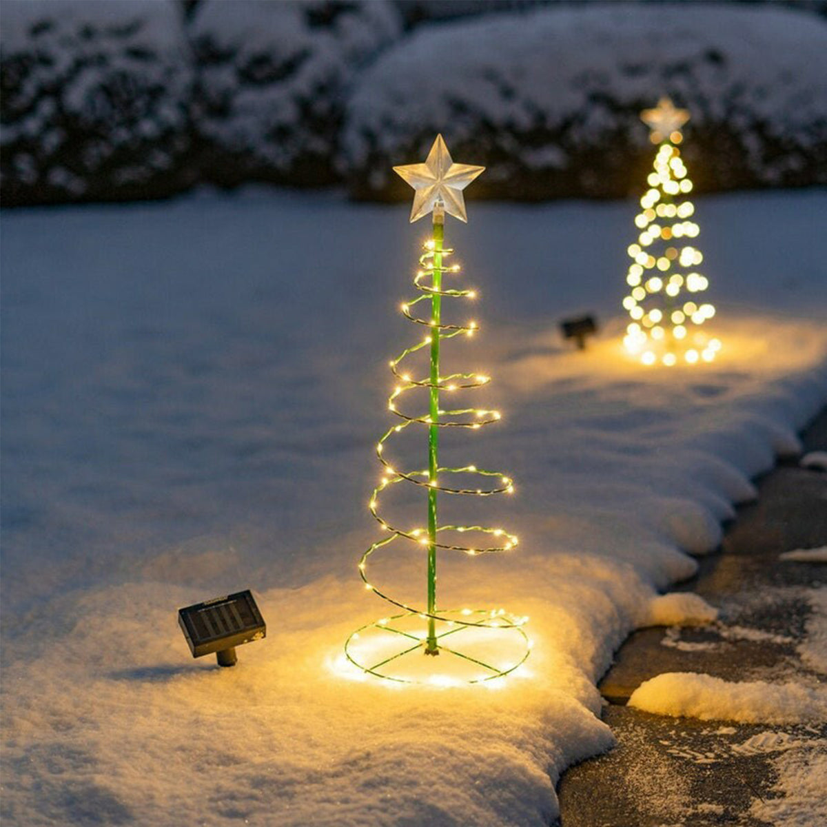 Christmas Tree Decoration Outdoor Courtyard Lighting | Xmas Holiday Decor