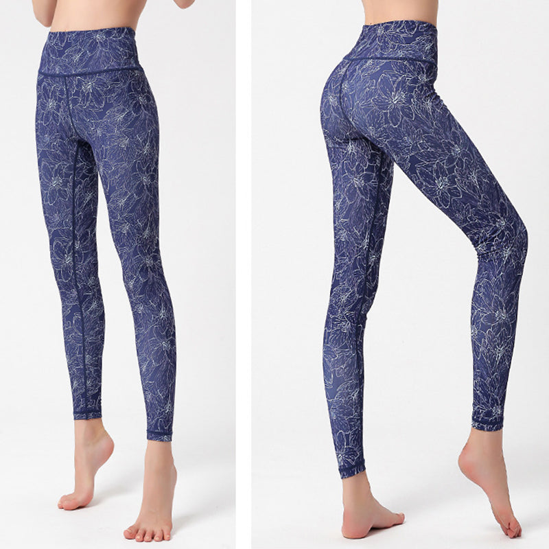 Fashion Tie Dye Leggings Women Fitness Yoga Pants Push Up Workout