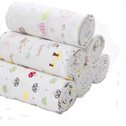 Soft 100% cotton baby fabric with colourful printed designs for clothing, blankets and nursery sewing projects.