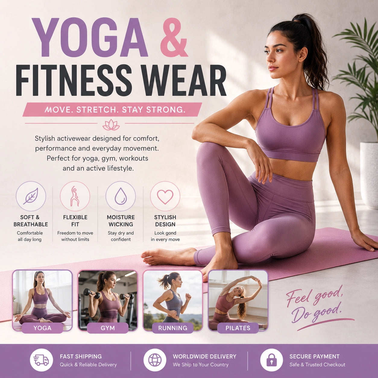Yoga & Fitness Wear